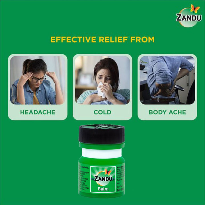 Zandu Balm Promo 9ml, Pack of 5+1 - Easy Pharmacy LLC