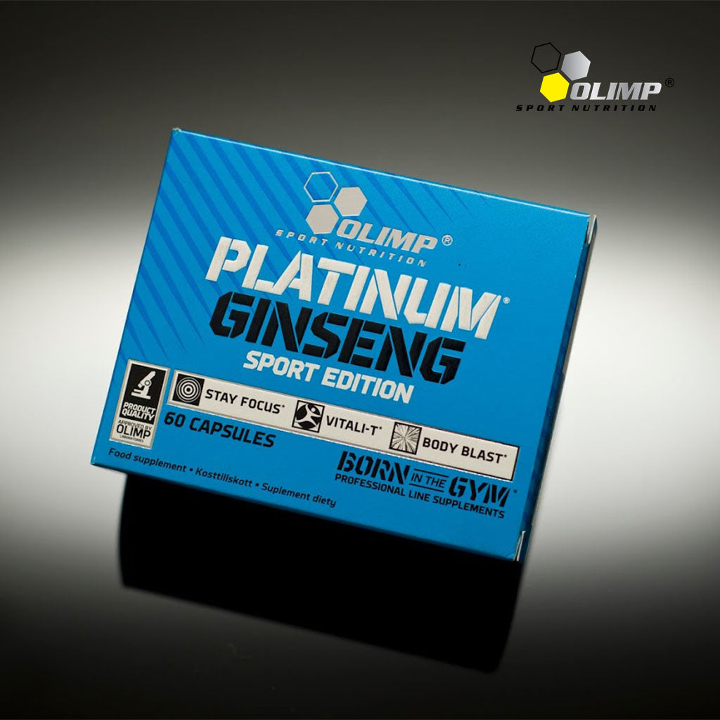 Olimp Platinum Ginseng 550 Sports Edition Capsules For Overall Fitness, Pack of 60's - Easy Pharmacy LLC