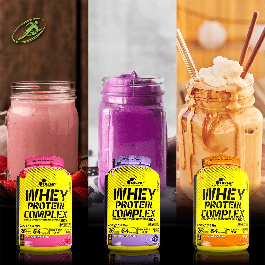 Olimp Gold Edition Whey Protein Complex Protein Powder Strawberry 2270g - Easy Pharmacy LLC
