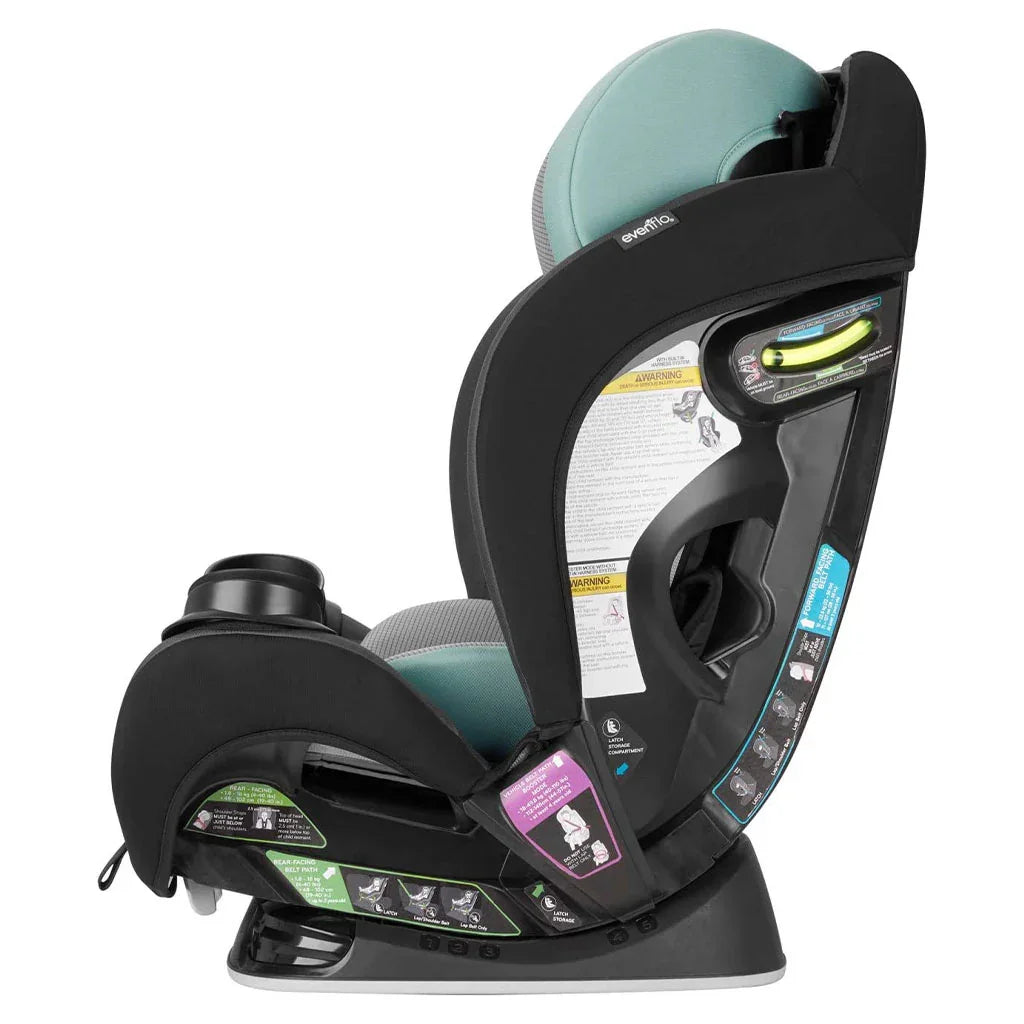 Evenflo EveryStage LX All-In-One Convertible Car Seat To Booster Seat, 0-10 Years, Nova 39212249 - Easy Pharmacy LLC