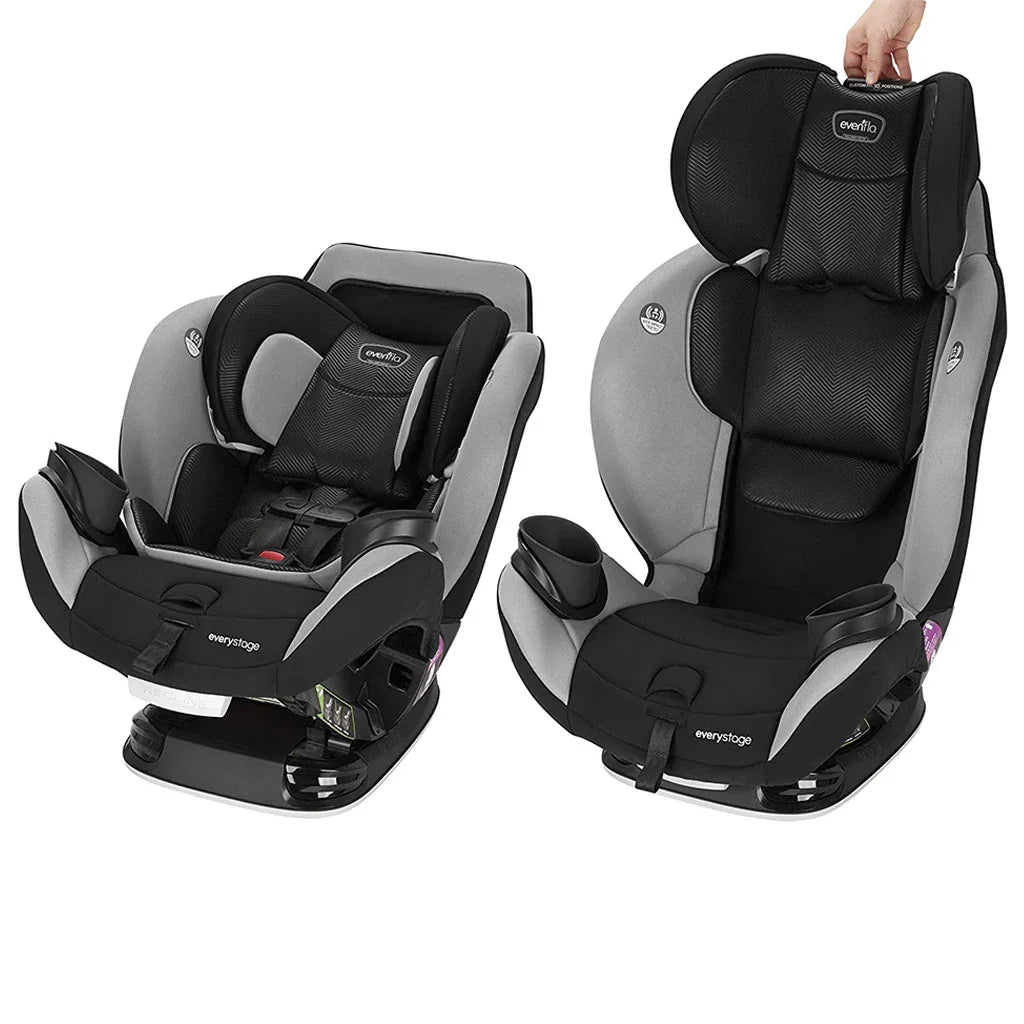 Evenflo EveryStage LX All-In-One Convertible Car Seat To Booster Seat, 0-10 Years, Nova 39212249 - Easy Pharmacy LLC