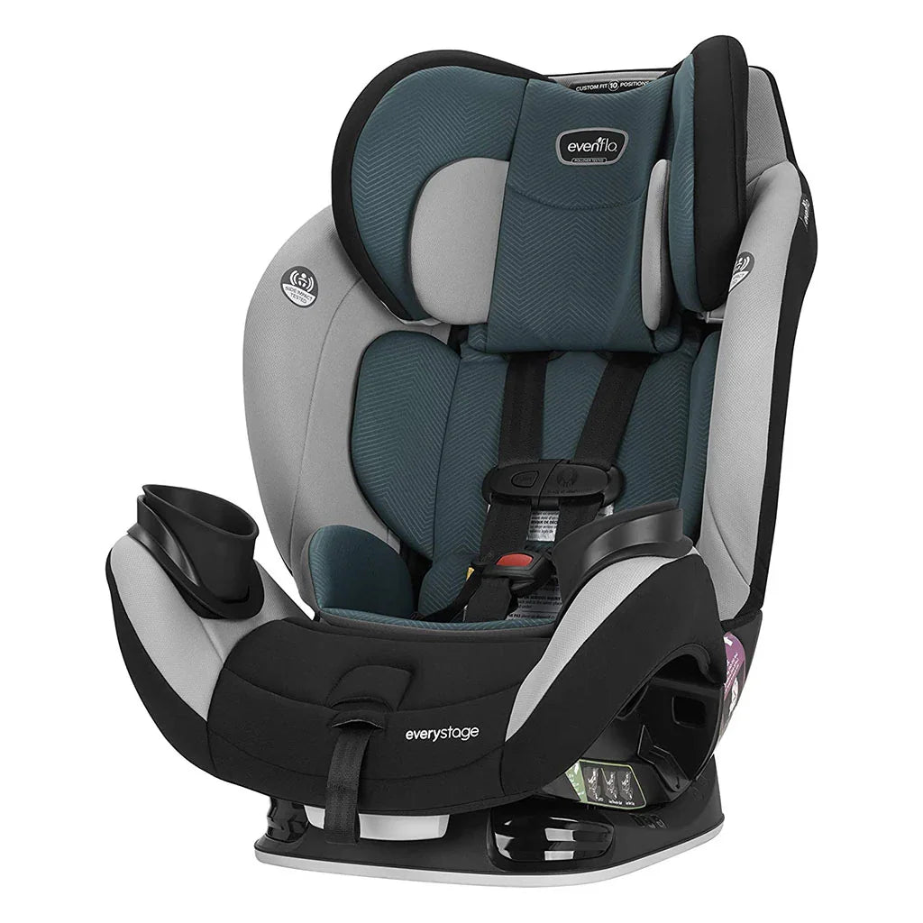 Evenflo EveryStage LX All-In-One Convertible Car Seat To Booster Seat, 0-10 Years, Luna 39212250 - Easy Pharmacy LLC