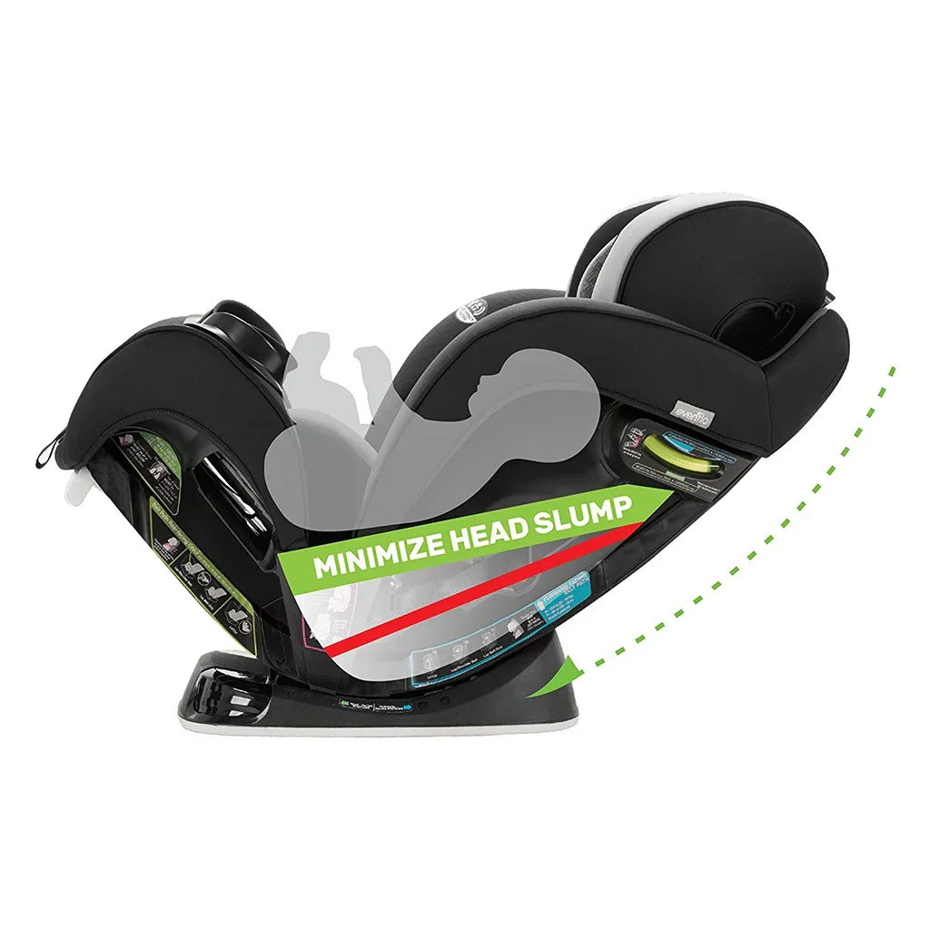 Evenflo EveryStage LX All-In-One Convertible Car Seat To Booster Seat, 0-10 Years, Luna 39212250 - Easy Pharmacy LLC