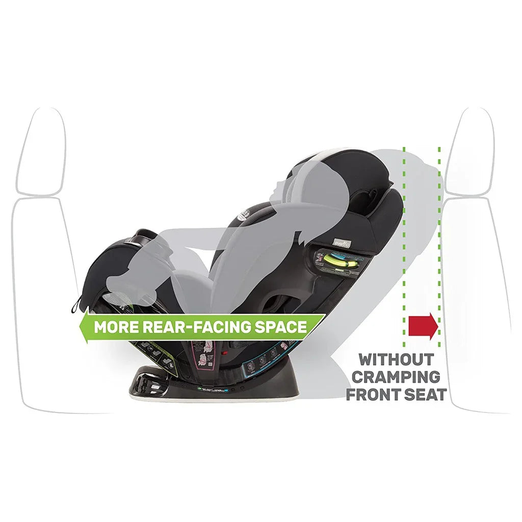 Evenflo EveryStage LX All-In-One Convertible Car Seat To Booster Seat, 0-10 Years, Luna 39212250 - Easy Pharmacy LLC