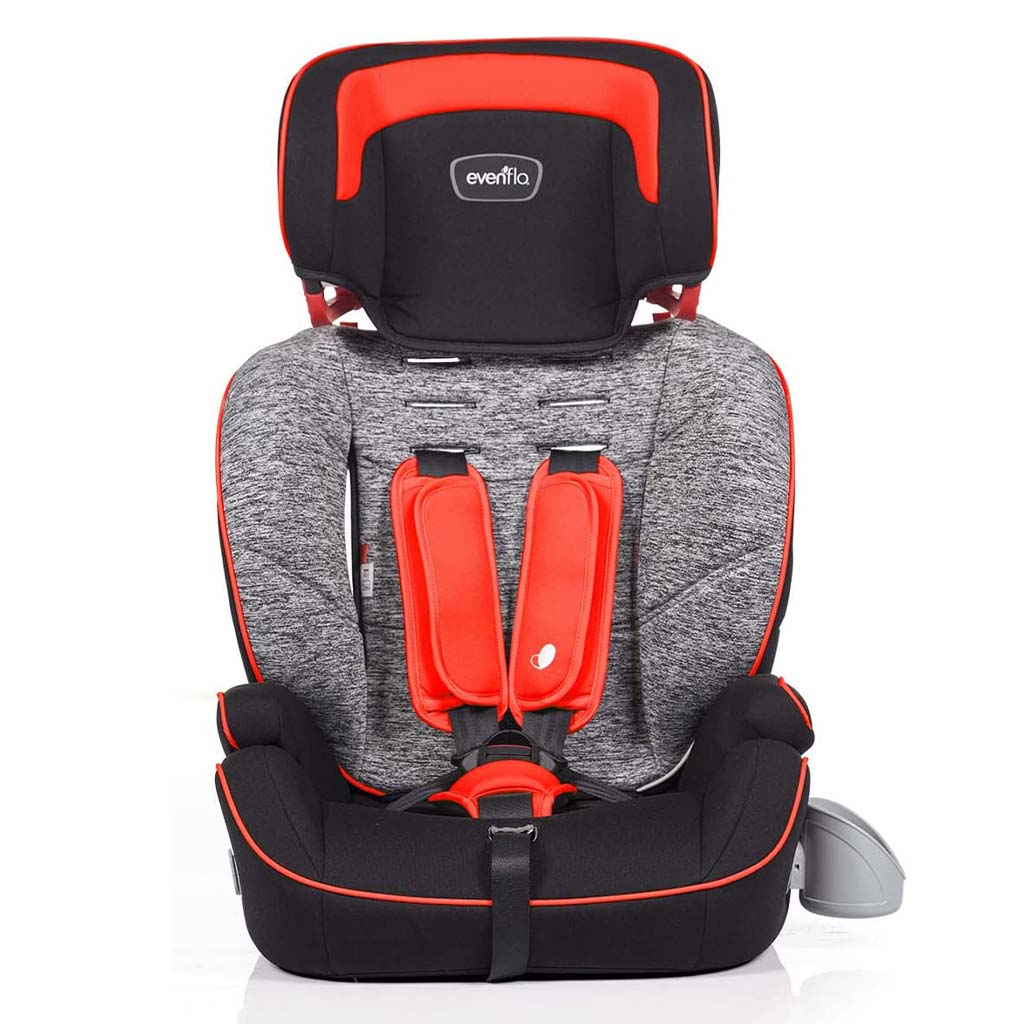Evenflo Sutton 3-In-1 Booster Car Seat For 9 Months - 12 Years, Grey - Easy Pharmacy LLC
