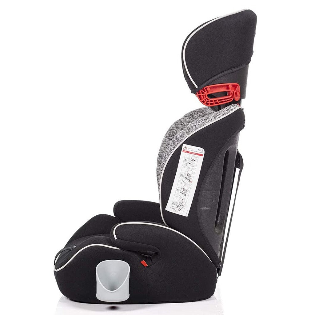 Evenflo Sutton 3-In-1 Booster Car Seat For 9 Months - 12 Years, Grey - Easy Pharmacy LLC