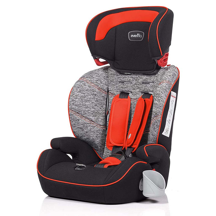 Evenflo Sutton 3-In-1 Booster Car Seat For 9 Months - 12 Years, Grey - Easy Pharmacy LLC