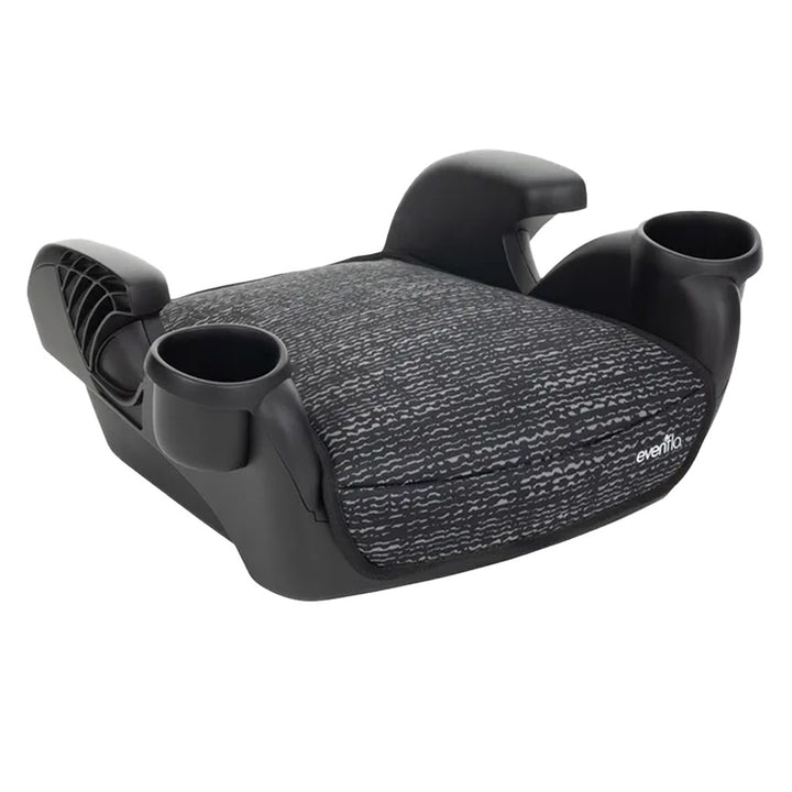 Evenflo Go Time No Back Booster Car Seat For 4 - 12 Year Old Baby - Static Black - Easy Pharmacy LLC