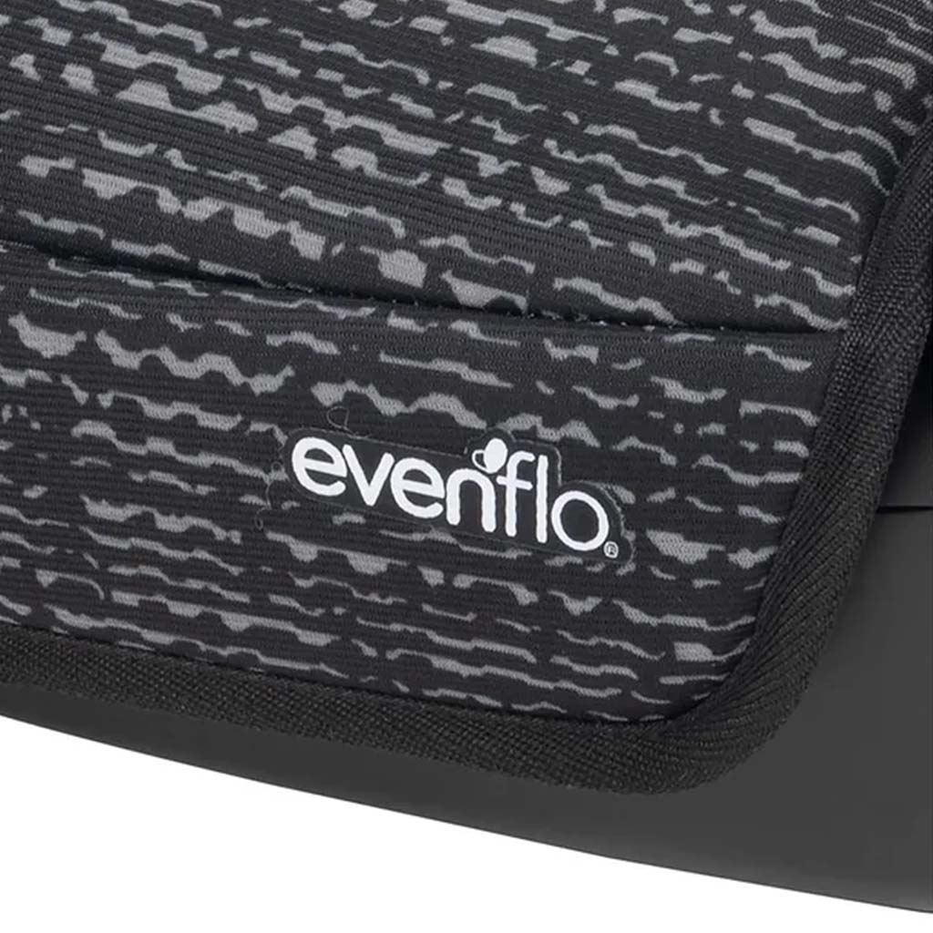 Evenflo Go Time No Back Booster Car Seat For 4 - 12 Year Old Baby - Static Black - Easy Pharmacy LLC