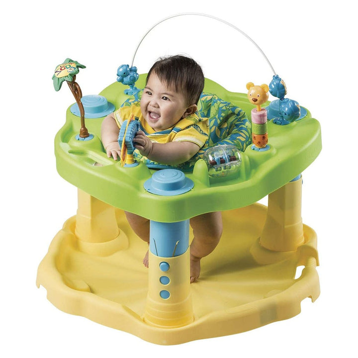 Evenflo ExerSaucer Jump & Learn Baby Bouncer Zoo Friends - Easy Pharmacy LLC