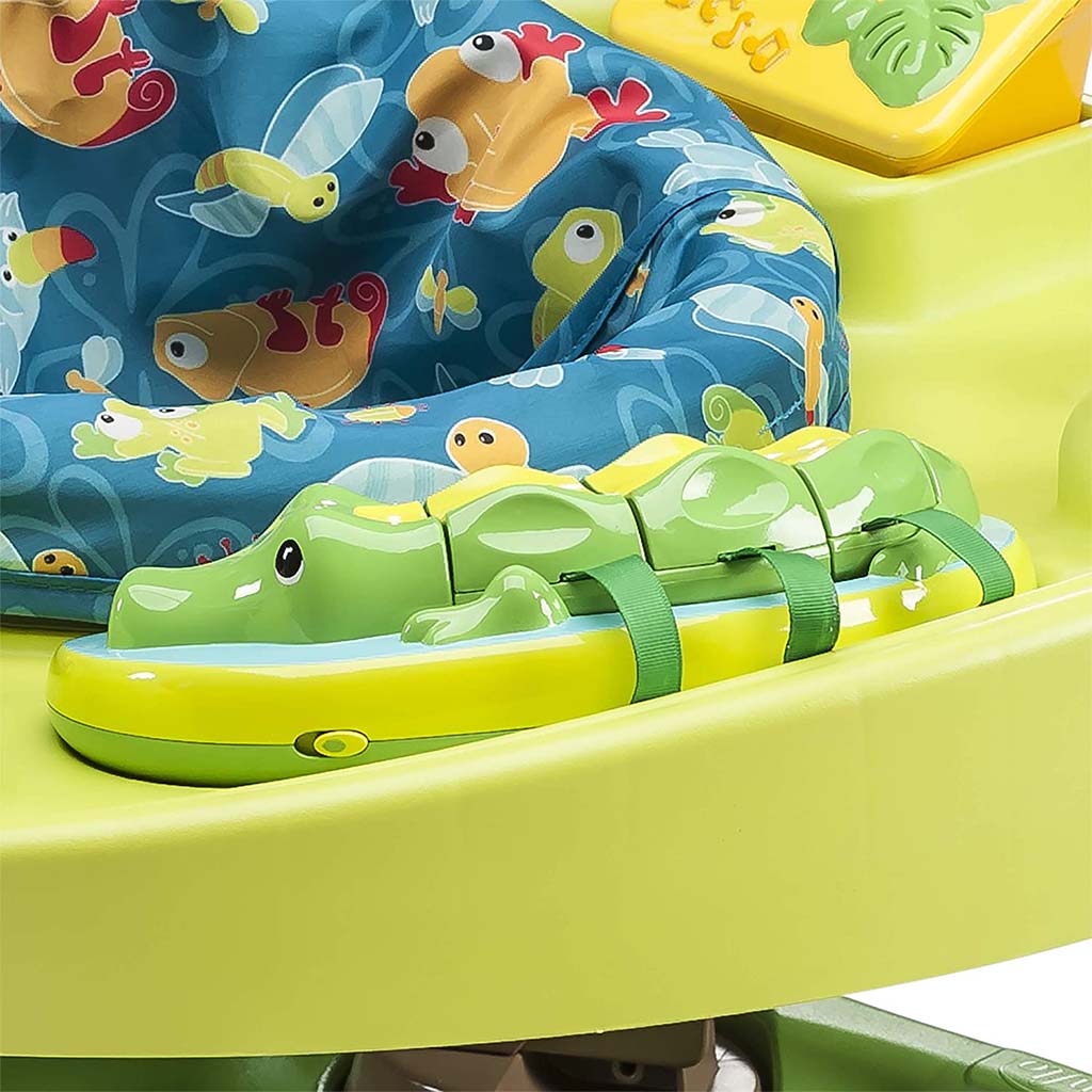 Evenflo ExerSaucer Jump & Learn Baby Bouncer Triple Fun Life In The Amazon - Easy Pharmacy LLC