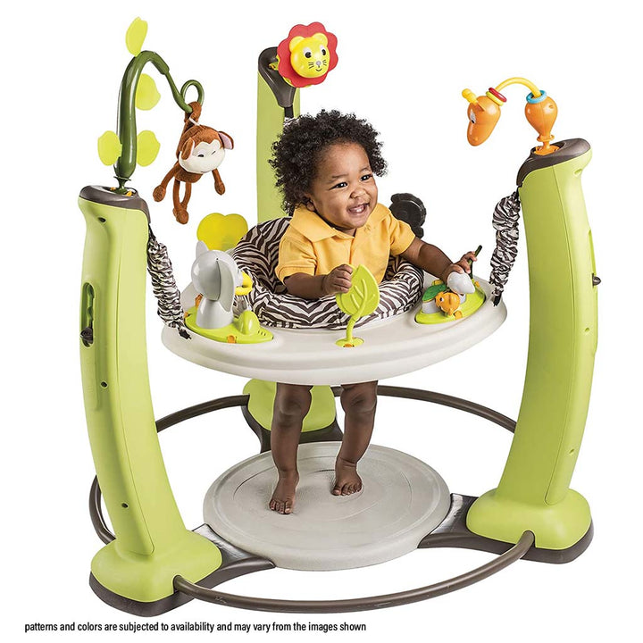 Evenflo ExerSaucer Jump & Learn Baby Bouncer Jungle Quest - Easy Pharmacy LLC