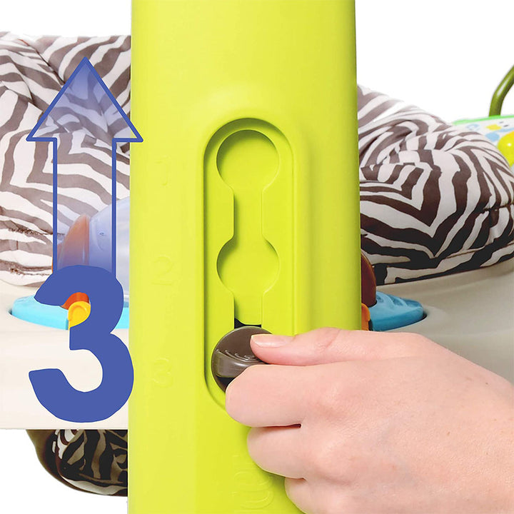 Evenflo ExerSaucer Jump & Learn Baby Bouncer Jungle Quest - Easy Pharmacy LLC