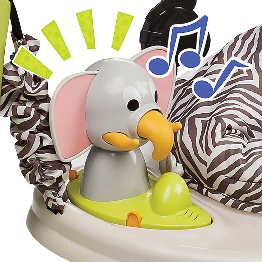 Evenflo ExerSaucer Jump & Learn Baby Bouncer Jungle Quest - Easy Pharmacy LLC