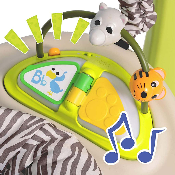 Evenflo ExerSaucer Jump & Learn Baby Bouncer Jungle Quest - Easy Pharmacy LLC