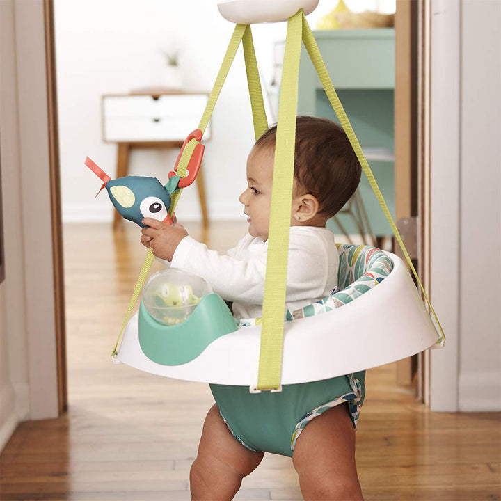 Evenflo ExerSaucer 2-In-1 Baby Seat + Door Jumper Tropics - Easy Pharmacy LLC