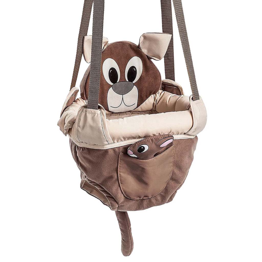 Evenflo ExerSaucer Doorway Jumper Roo In Brown - Easy Pharmacy LLC
