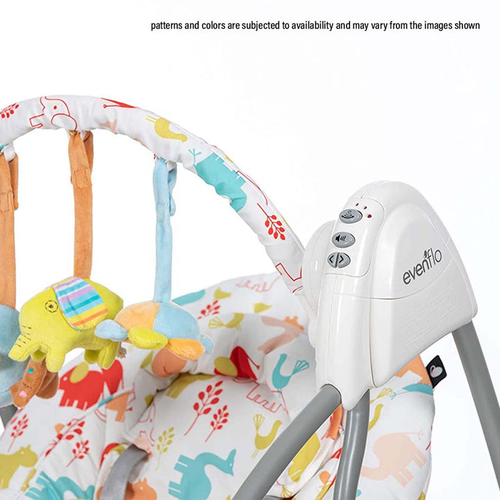 Evenflo Baby Deluxe Infant Swing 6-11Kg Jungle Assorted - Easy Pharmacy LLC