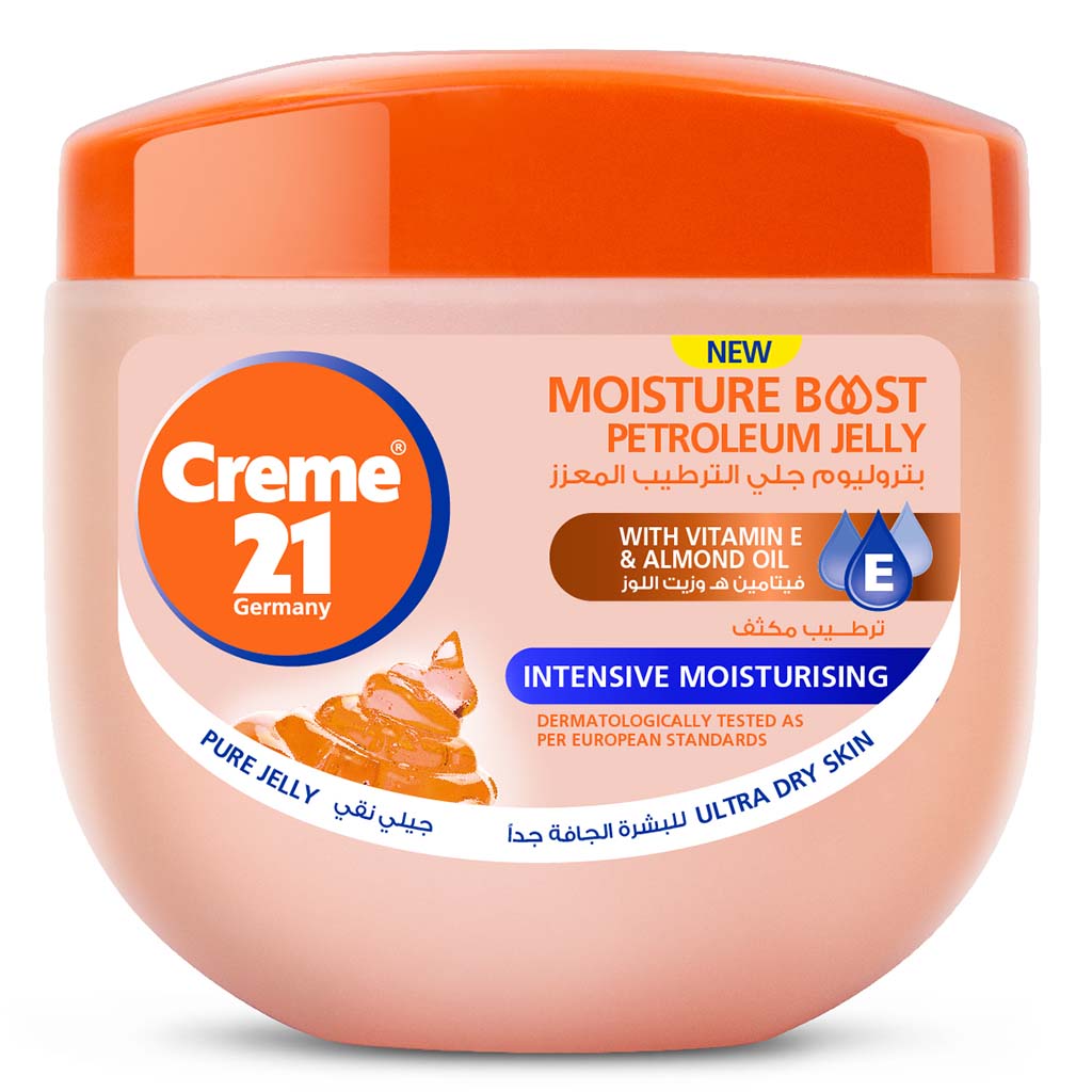 Creme 21 Intensive Moisurizing Petroleum Jelly For Ultra Dry Skin 300ml - Easy Pharmacy LLC