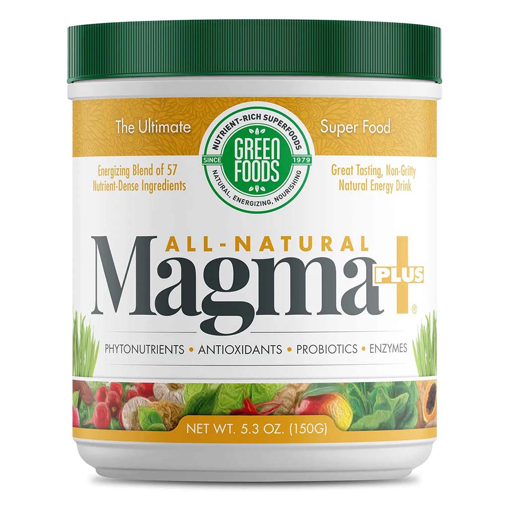 Green Foods All Natural Magma Plus Energizing Superfood Drink Powder 150g - Easy Pharmacy LLC