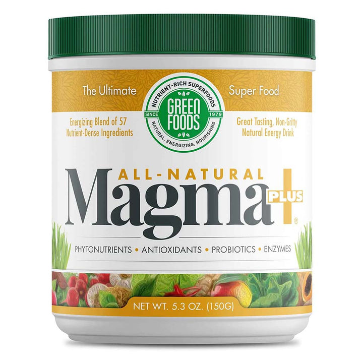 Green Foods All Natural Magma Plus Energizing Superfood Drink Powder 150g - Easy Pharmacy LLC
