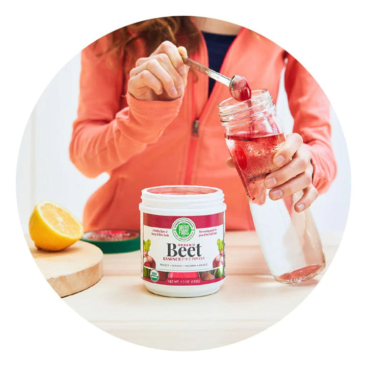 Green Foods Energy & Nitric Oxide Boosting Organic Beet Essence Juice Powder 150g - Easy Pharmacy LLC