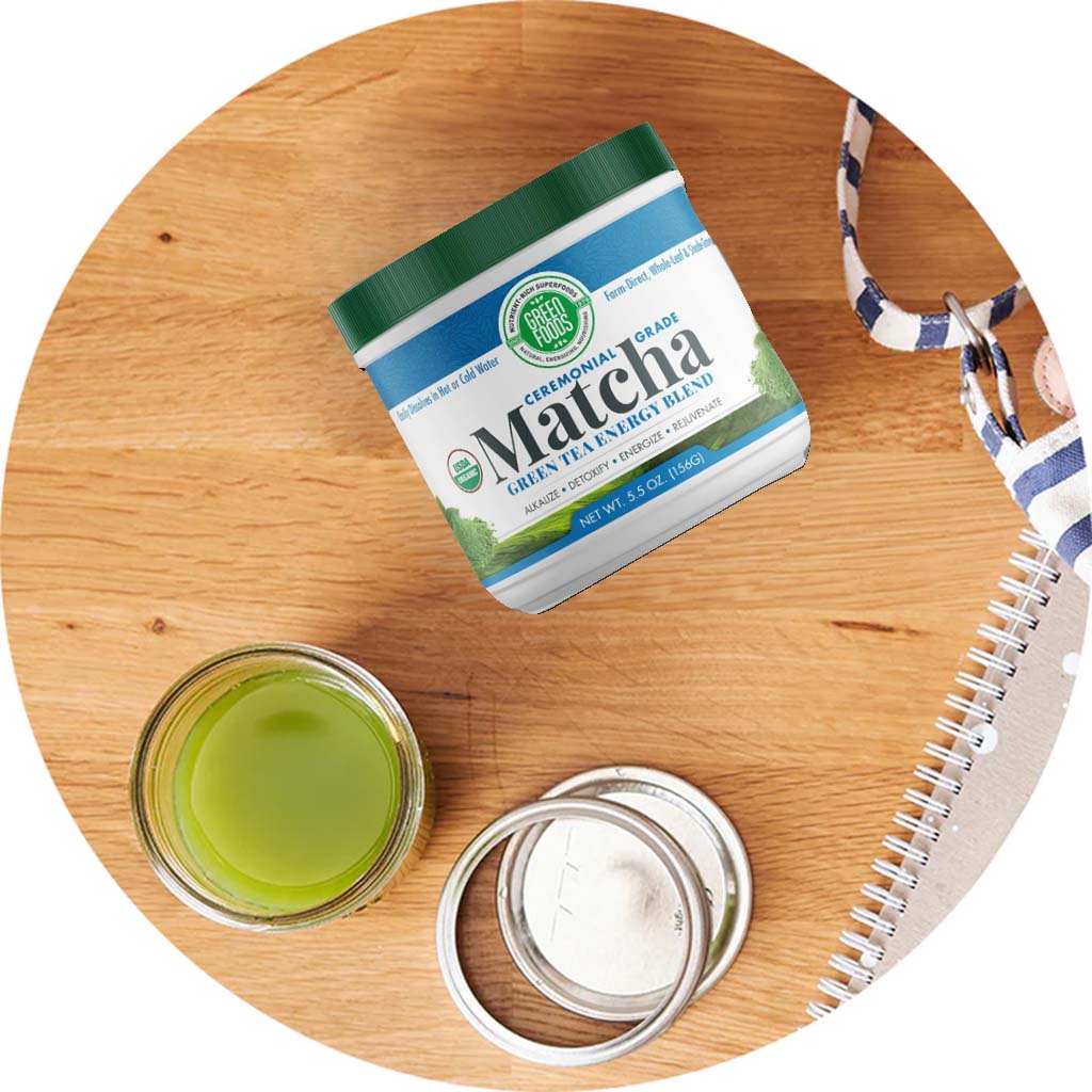 Green Foods Ceremonial Grade Matcha Green Tea Energy Blend Powder 156g - Easy Pharmacy LLC