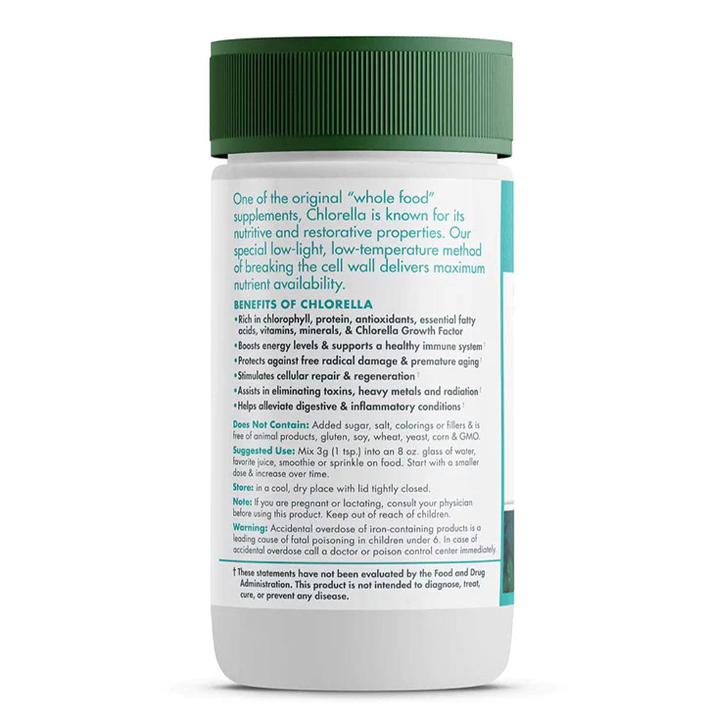 Green Foods Pure Organic Chlorella Powder 60g - Easy Pharmacy LLC