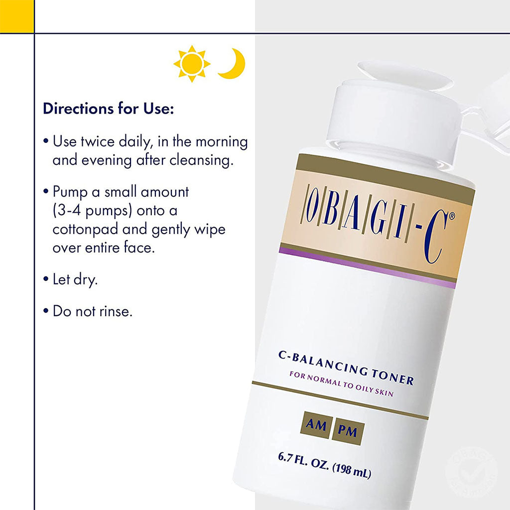 Obagi - C Rx C -Balancing Toner For Normal To Oily Skin 198ml - Easy Pharmacy LLC