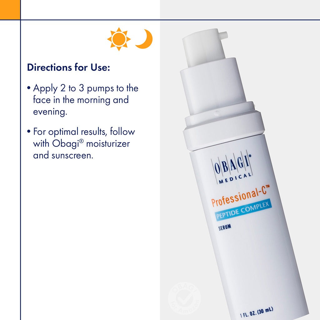 Obagi Professional-C Peptide Complex Anti-Aging Face Serum 30ml - Easy Pharmacy LLC