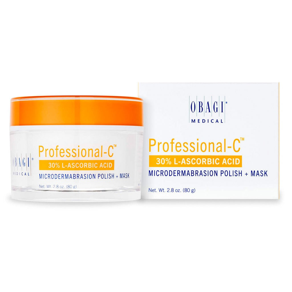 Obagi Professional-C 30% L-Ascorbic Acid 2-in-1 Brightening Microdermabrasion Polish + Face Mask 80g - Easy Pharmacy LLC