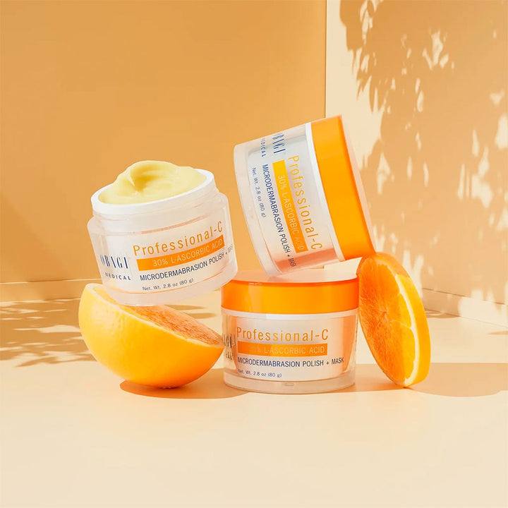 Obagi Professional-C 30% L-Ascorbic Acid 2-in-1 Brightening Microdermabrasion Polish + Face Mask 80g - Easy Pharmacy LLC