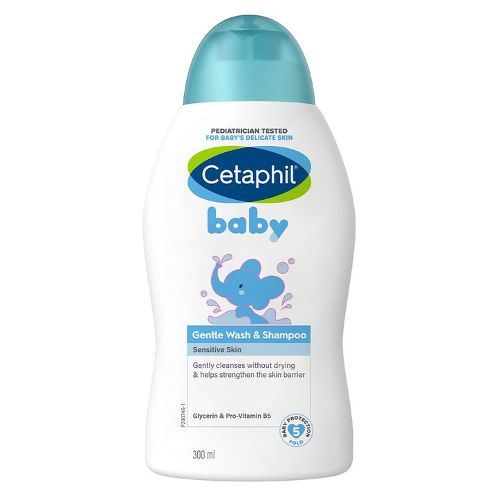 Cetaphil Baby Daily Lotion With Shea Butter & Baby Gentle Wash & Shampoo For Sensitive Skin 300ml, Pack of 2's PROMO PACK - Easy Pharmacy LLC