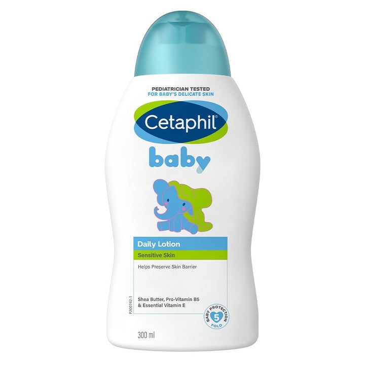 Cetaphil Baby Daily Lotion With Shea Butter & Baby Gentle Wash & Shampoo For Sensitive Skin 300ml, Pack of 2's PROMO PACK - Easy Pharmacy LLC
