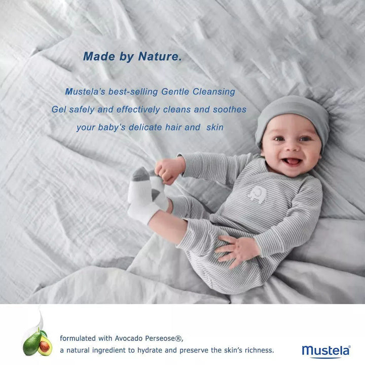 Mustela Baby Gentle Cleansing Gel, Hair & Body Wash For Normal Skin, Promo Pack of 2's - Easy Pharmacy LLC
