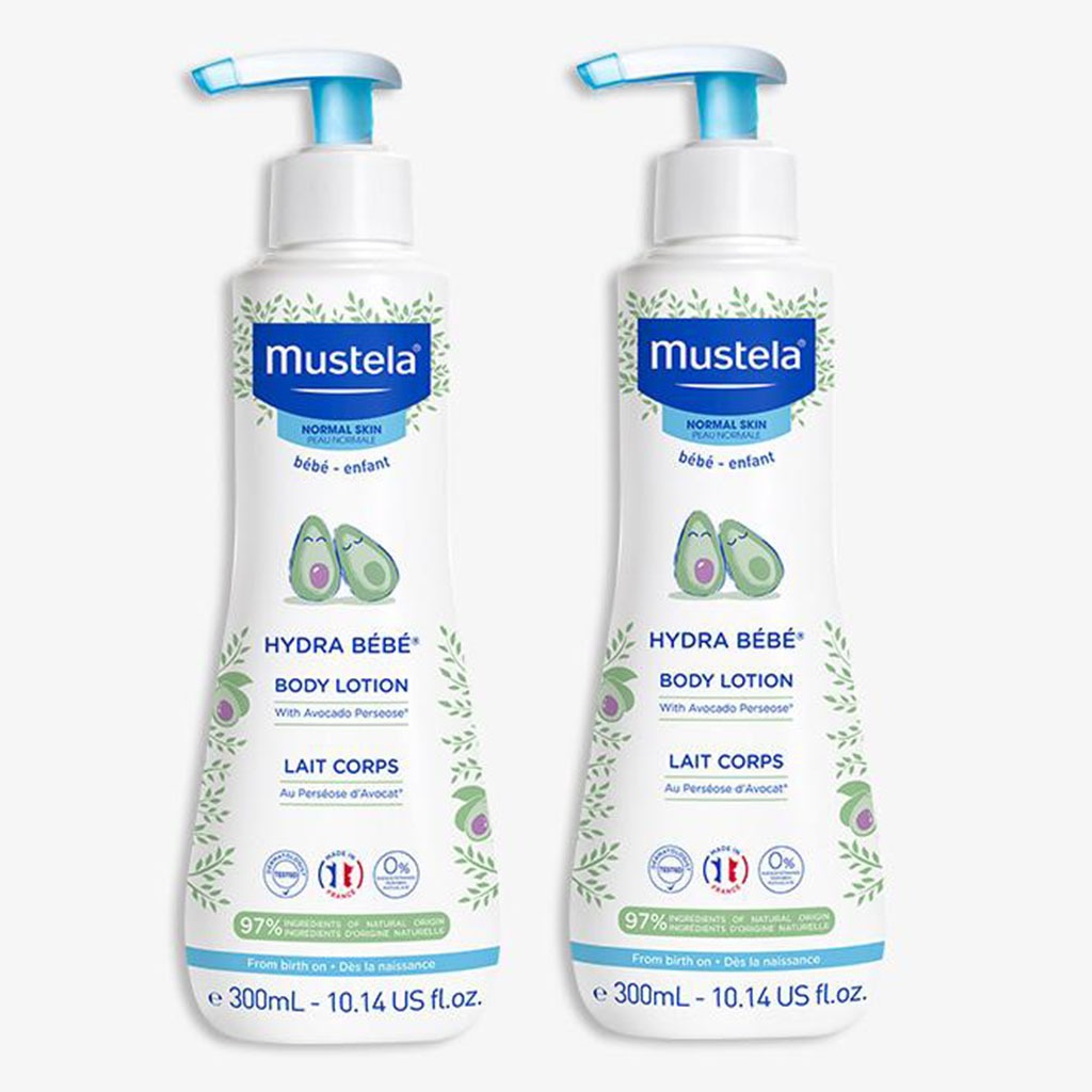 Mustela Baby Hydra Bebe Soothing Moisturizing Body Lotion For Normal Skin 300ml, Promo Pack of 2's - Easy Pharmacy LLC