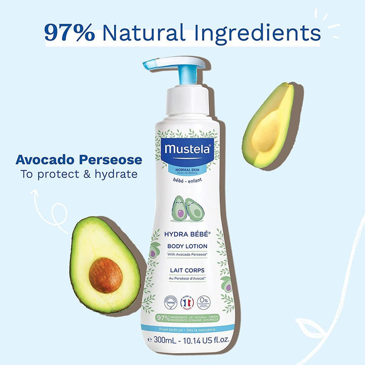 Mustela Baby Hydra Bebe Soothing Moisturizing Body Lotion For Normal Skin 300ml, Promo Pack of 2's - Easy Pharmacy LLC