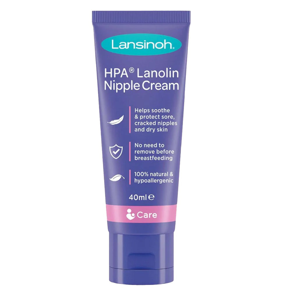 Lansinoh 100% HPA Lanolin Nipple Cream For Sore Nipples & Dry Cracked Skin 40ml - Easy Pharmacy LLC