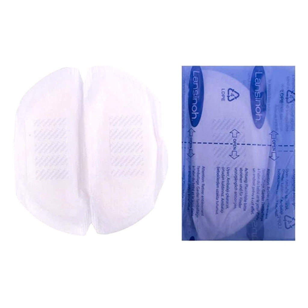 Lansinoh Ultra Thin Stay Dry Disposable Nursing Pads With Blue Lock Core, Pack of 24's - Easy Pharmacy LLC