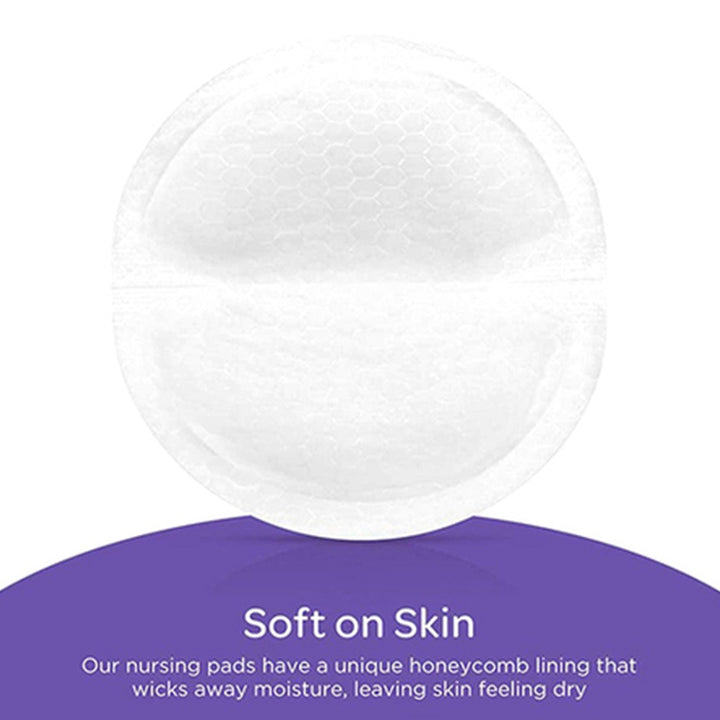 Lansinoh Ultra Thin Stay Dry Disposable Nursing Pads With Blue Lock Core, Pack of 24's - Easy Pharmacy LLC