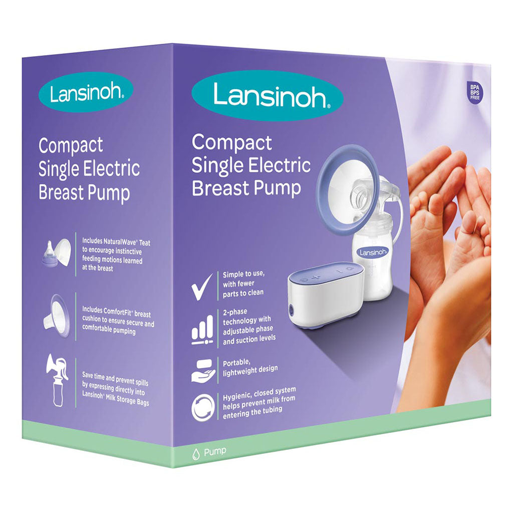 Lansinoh Compact Single Electric Breast Pump - Easy Pharmacy LLC