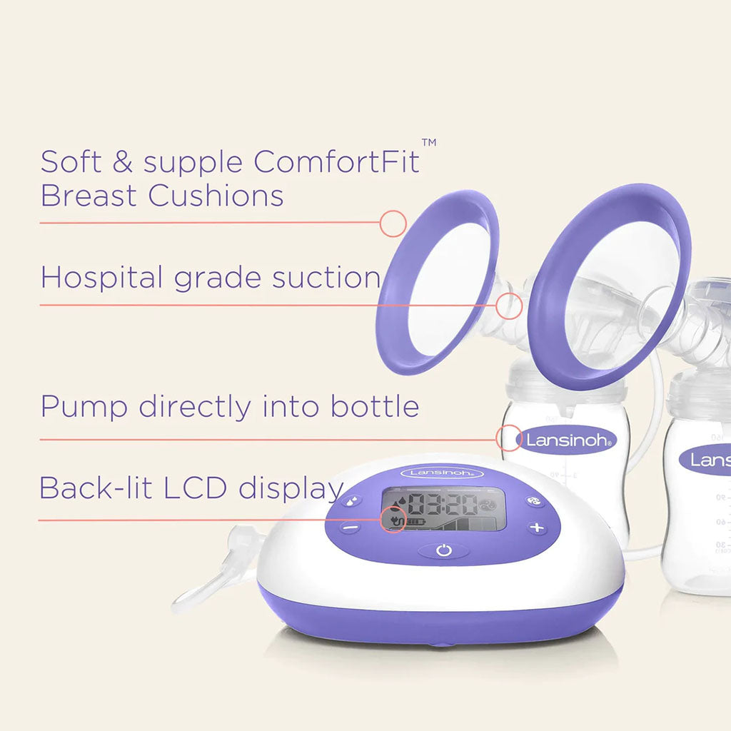 Lansinoh 2-in-1 Double Electric Breast Pump - Easy Pharmacy LLC