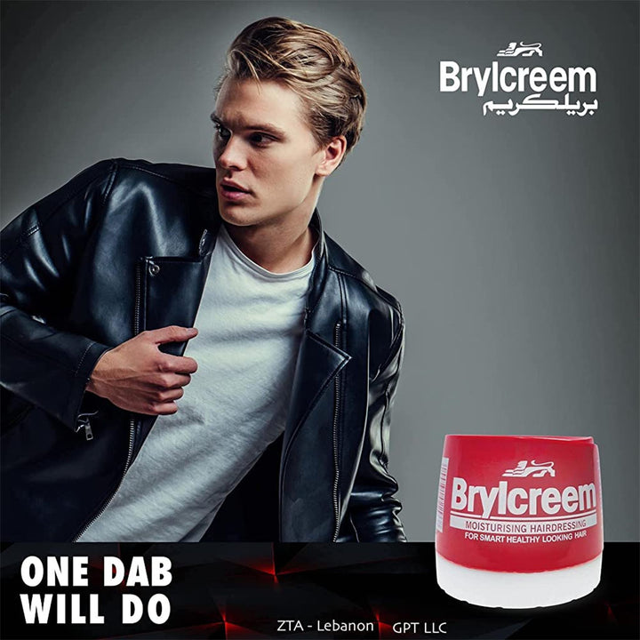 Brylcreem Moisturising Hair Dressing Styling Cream For Men 140ml - Easy Pharmacy LLC