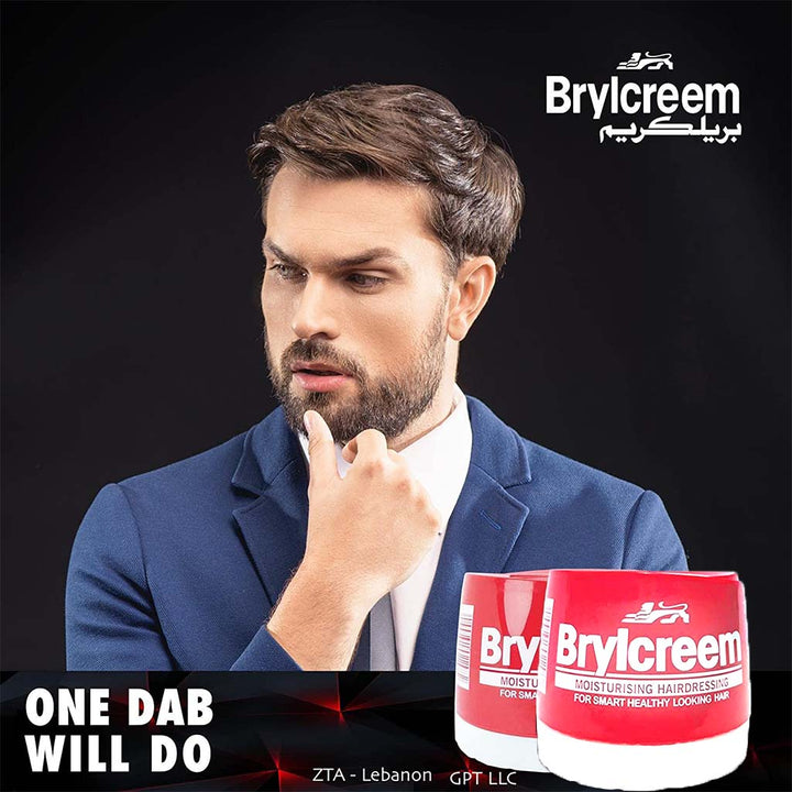 Brylcreem Moisturising Hair Dressing Styling Cream For Men 140ml - Easy Pharmacy LLC