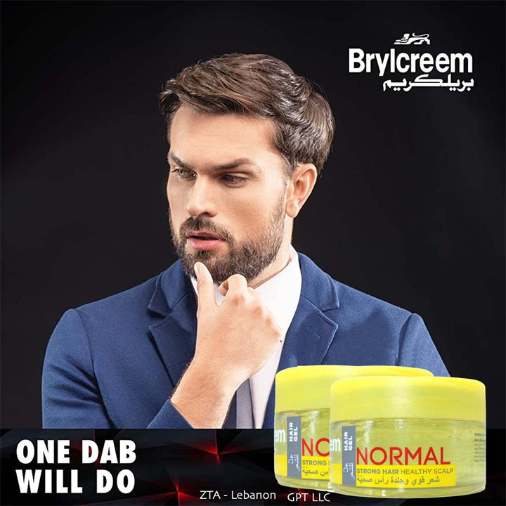Brylcreem Men's Hair Gel Normal For Strong Hair & Healthy Scalp 250ml - Easy Pharmacy LLC