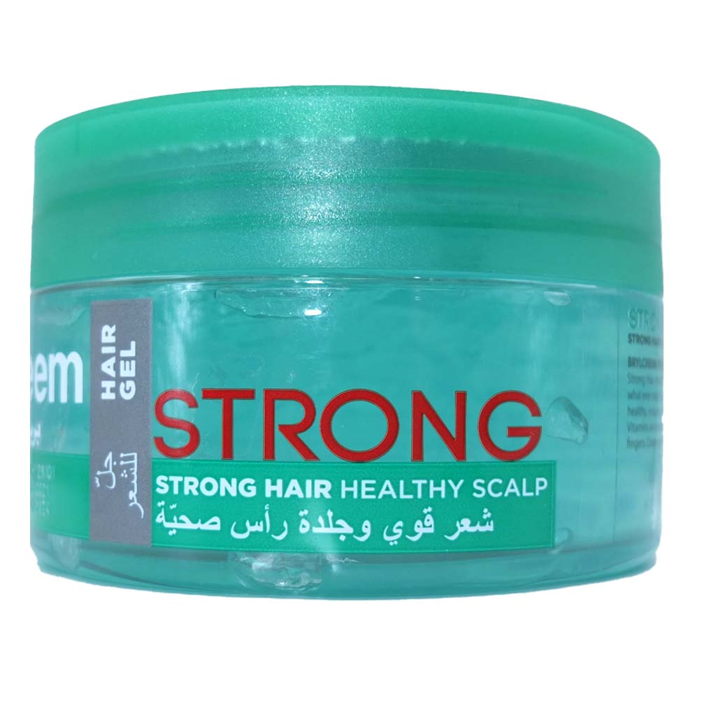 Brylcreem Men's Hair Gel Strong For Strong Hair & Healthy Scalp 250ml - Easy Pharmacy LLC