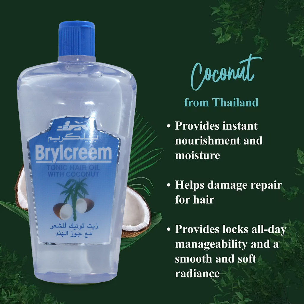 Brylcreem Tonic Hair Oil With Coconut 300ml - Easy Pharmacy LLC
