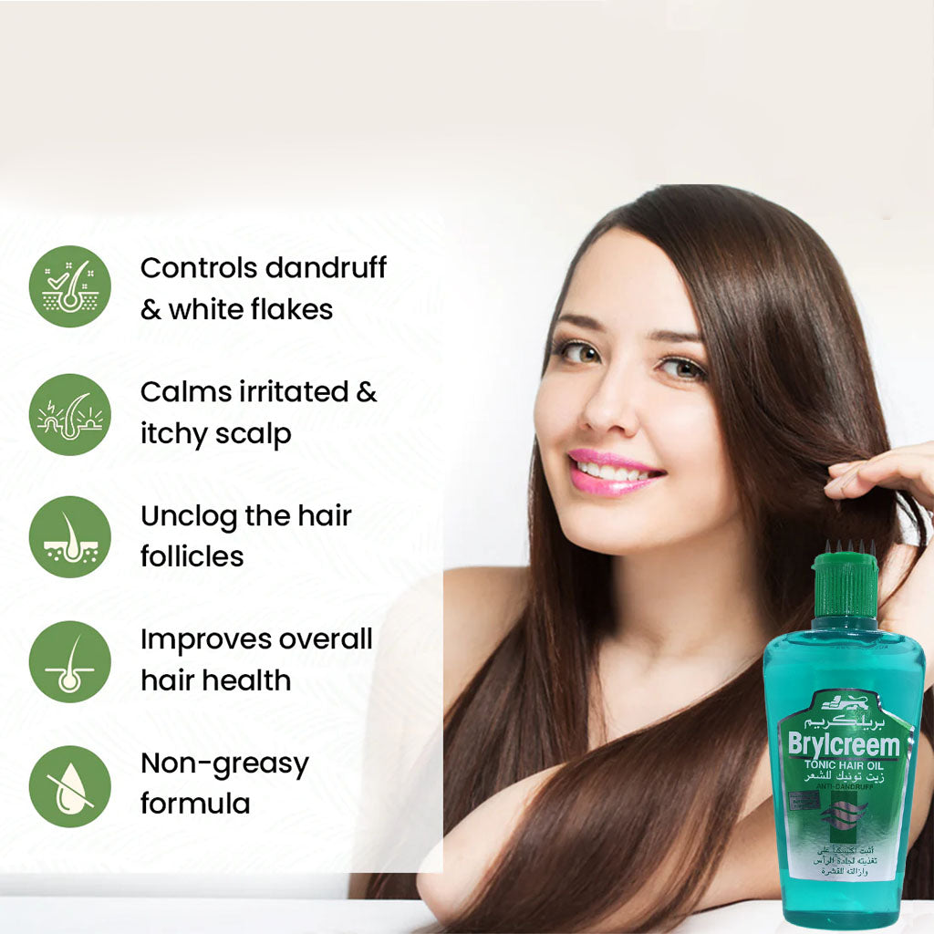Brylcreem Anti-dandruff Tonic Hair Oil And Scalp Conditioner 150ml - Easy Pharmacy LLC