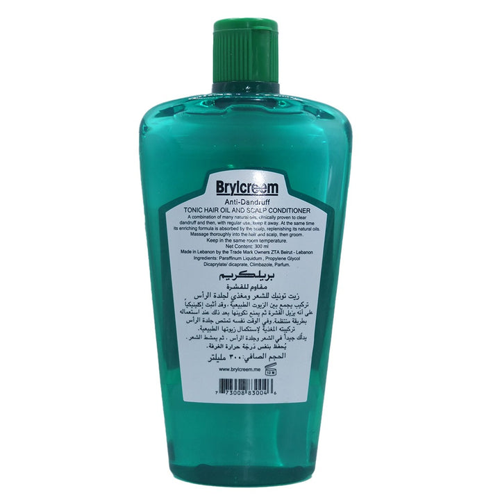 Brylcreem Anti-dandruff Tonic Hair Oil And Scalp Conditioner 300ml - Easy Pharmacy LLC