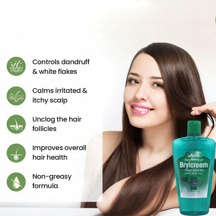 Brylcreem Anti-dandruff Tonic Hair Oil And Scalp Conditioner 300ml - Easy Pharmacy LLC
